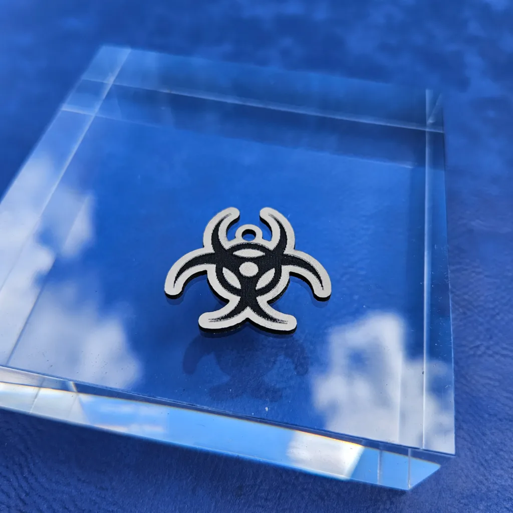 "Biohazard" Earrings